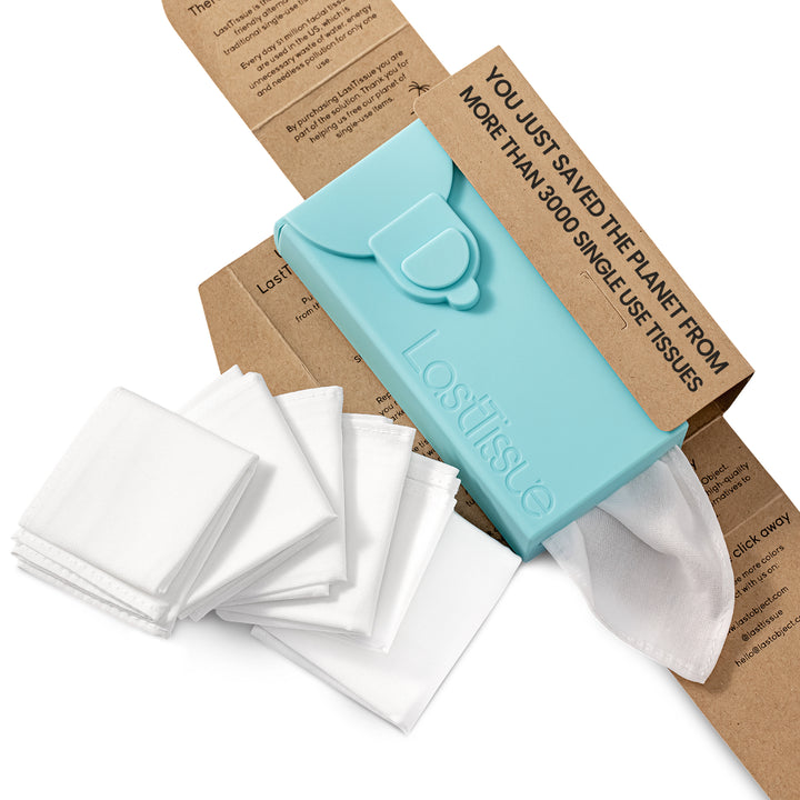 LastTissue B2C LastSwab Turquoise Pack (6 tissues)